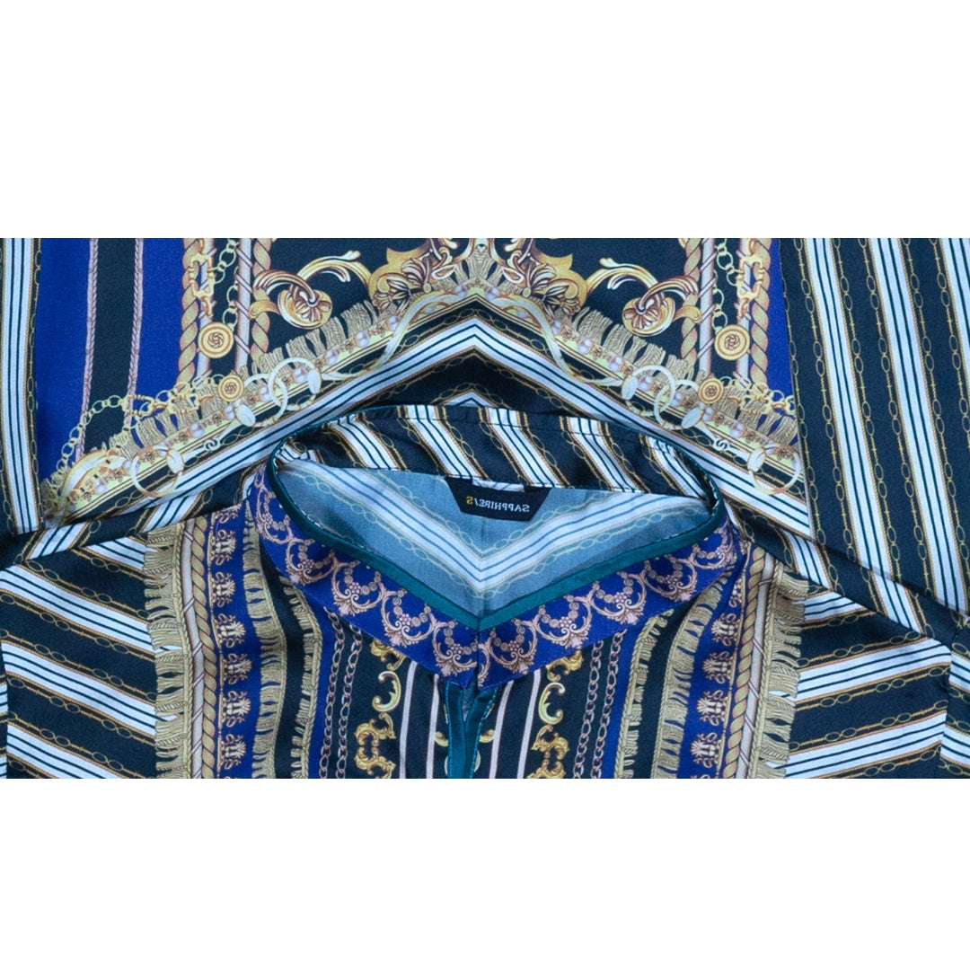 Silk Kurta - Sapphire
