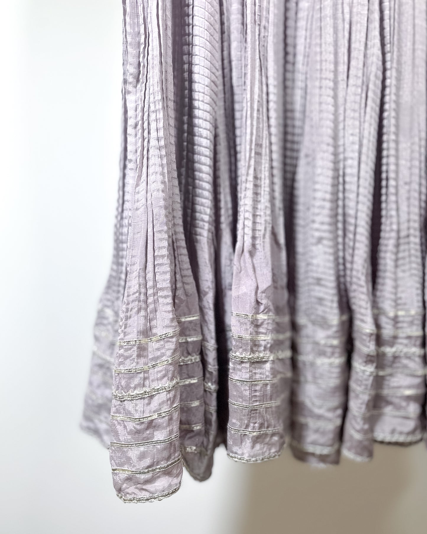 Lilac Long Dress - Libas