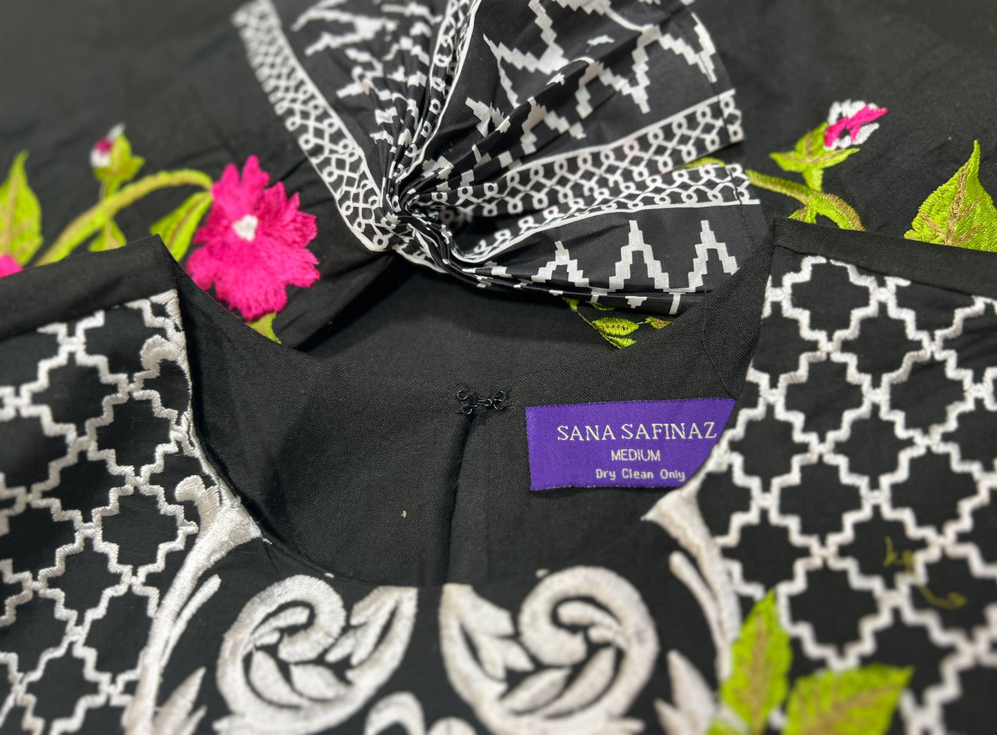 Black Kurta - Sana Safinaz