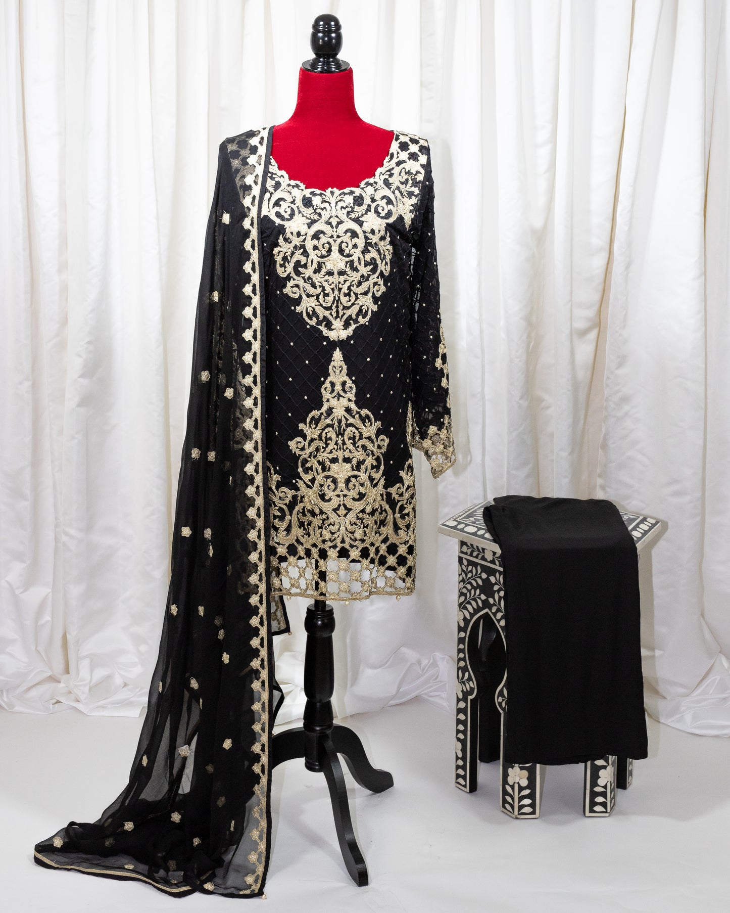 Black Chiffon - Anaya