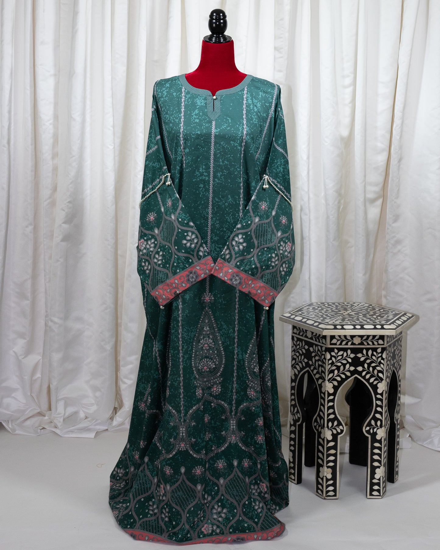 Pearl Embellished Fustaan - Nishat