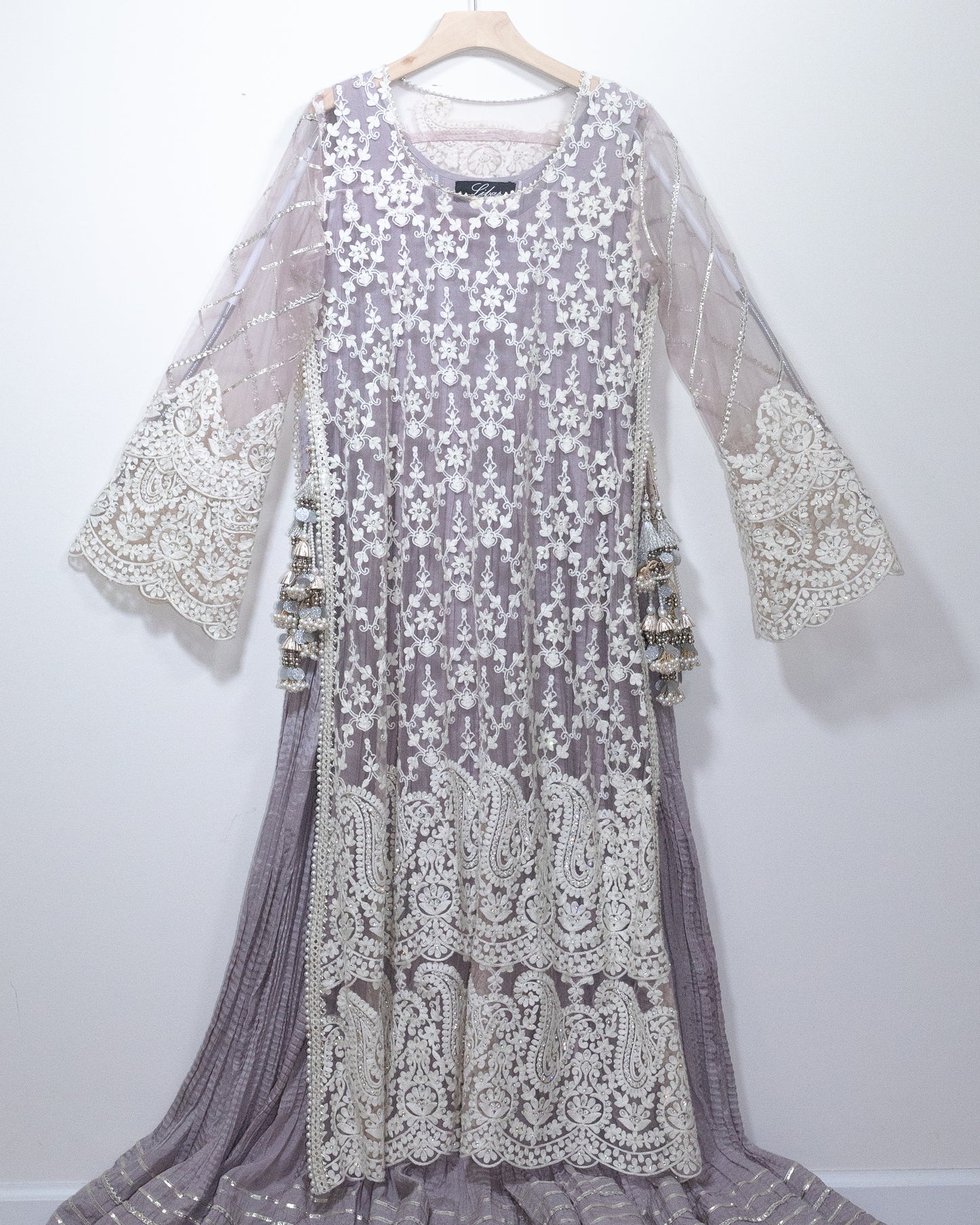 Lilac Long Dress - Libas