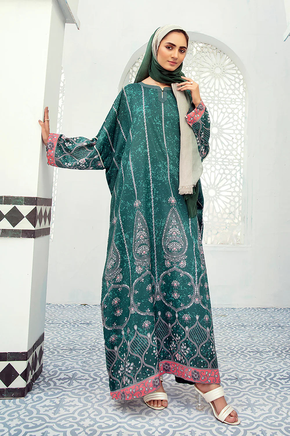 Pearl Embellished Fustaan - Nishat