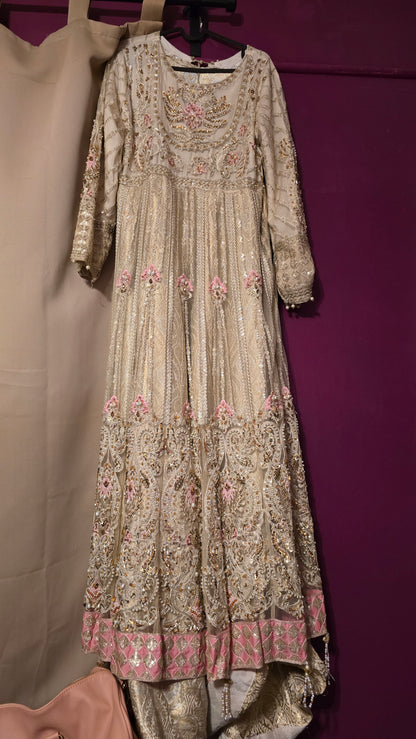 Pink Anarkali