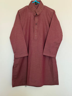 Maroon Kurta - J.