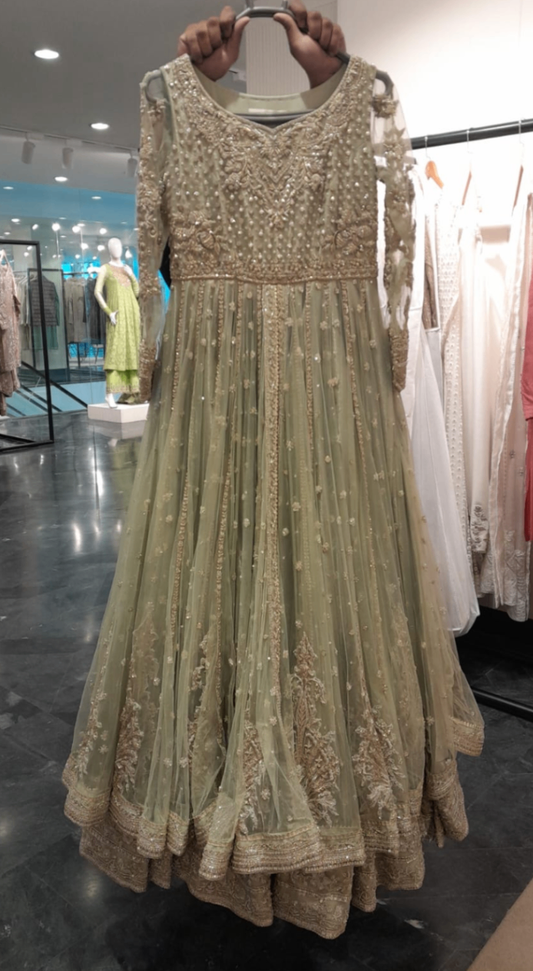 Unknown Beige with gold accents