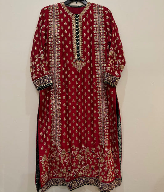 Harris Shakeel formal wedding dress