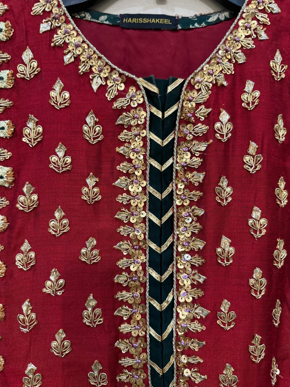 Harris Shakeel formal wedding dress