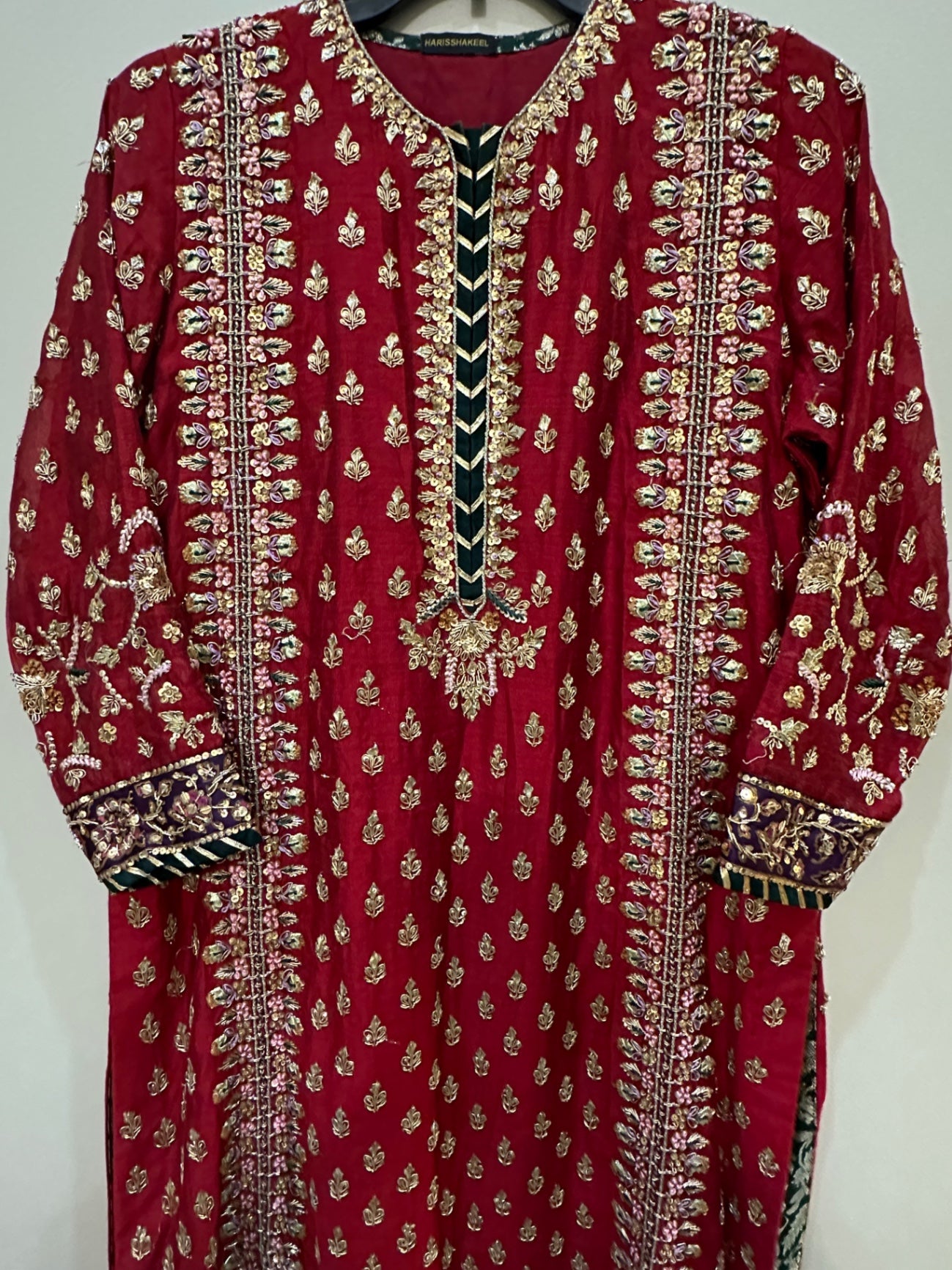 Harris Shakeel formal wedding dress