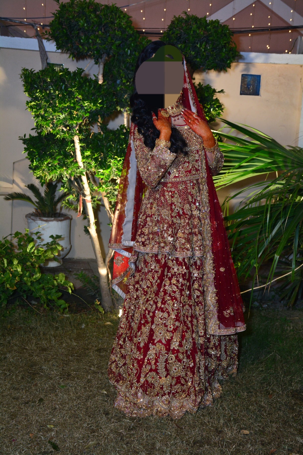 Libaas-e-Khaas Red and gold