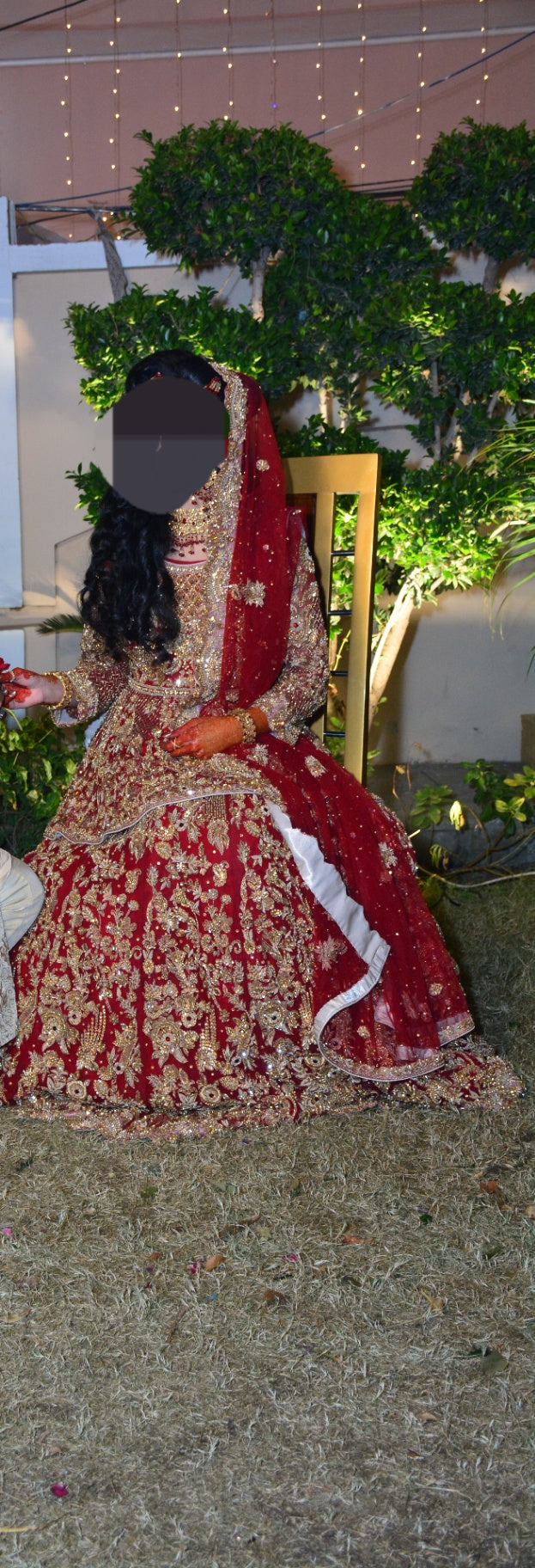 Libaas-e-Khaas Red and gold