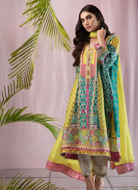 Sabz Gota Silk - Farah Talib Aziz