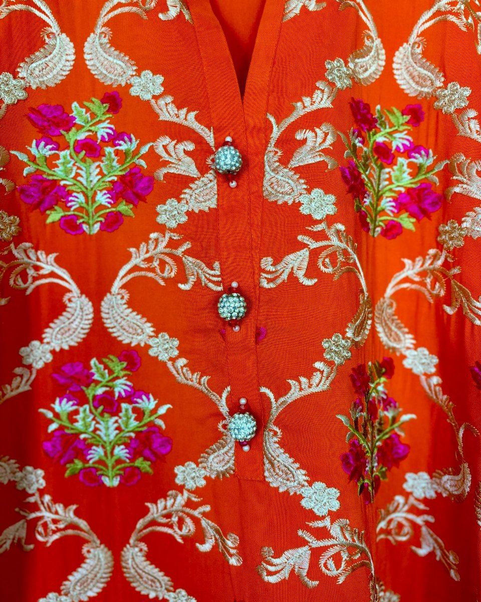Embroidered Kurta - Fine Choice