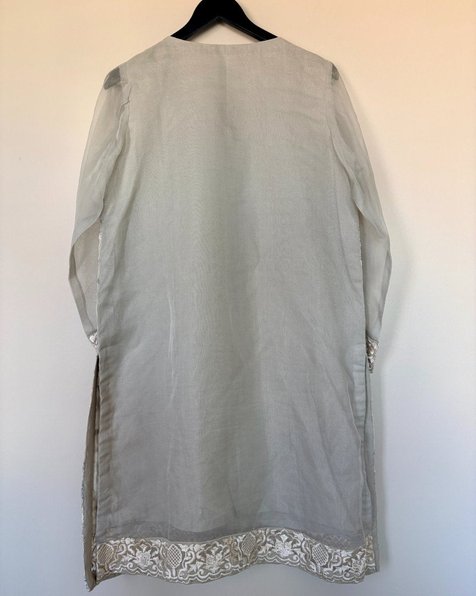 Embroidered Shirt - Agha Noor