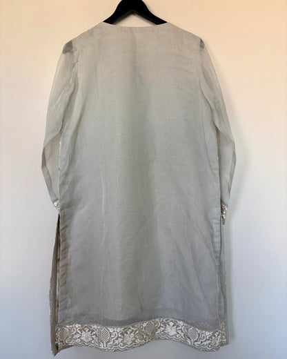 Embroidered Shirt - Agha Noor