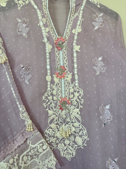 Lilac Cotton Net