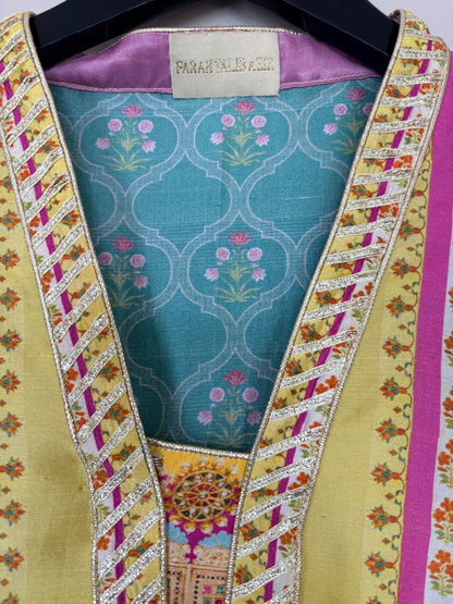 Sabz Gota Silk