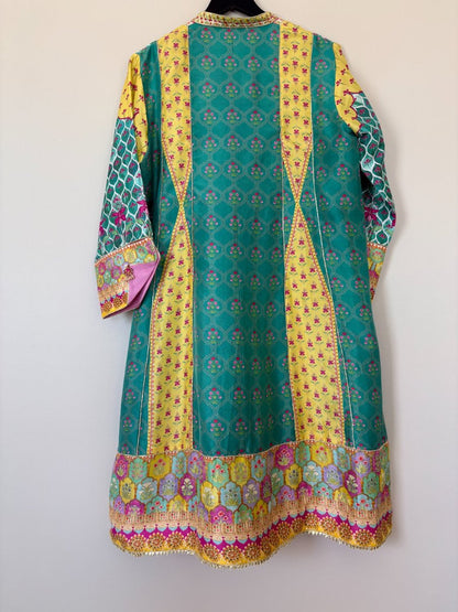 Sabz Gota Silk