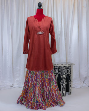 Red kurta - Sana Safinaz