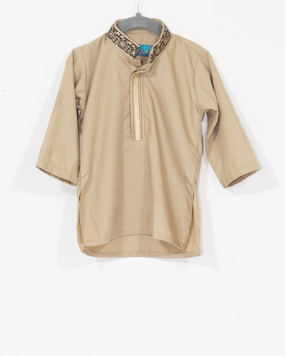 Brown waistcoat set (baby) - Samson