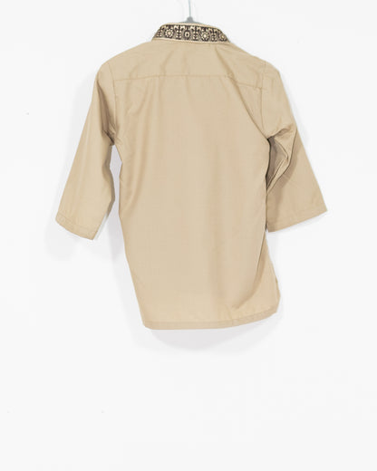 Brown waistcoat set (baby) - Samson