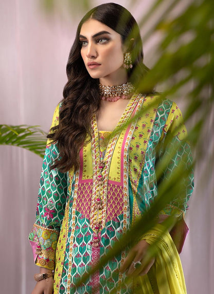 Sabz Gota Silk