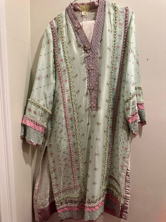 Raw Silk 2 Piece - Farah Talib Aziz