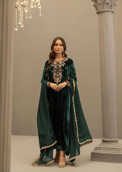 Zaibtan Velvet Luxe- Alizay Saad Studio