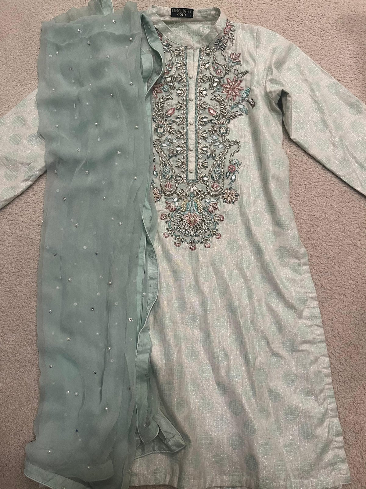 3 piece - Limelight Gold