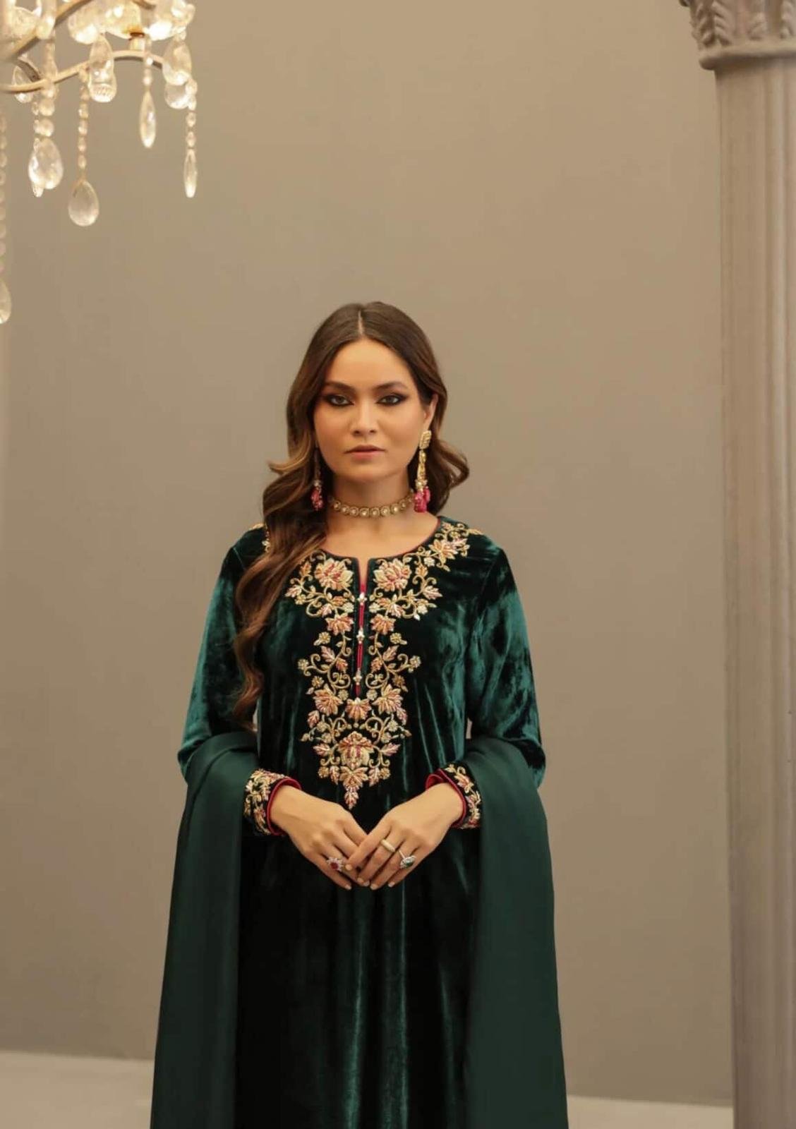 Zaibtan Velvet Luxe- Alizay Saad Studio