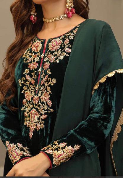 Zaibtan Velvet Luxe- Alizay Saad Studio