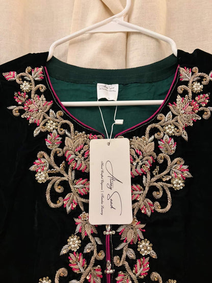Zaibtan Velvet Luxe- Alizay Saad Studio