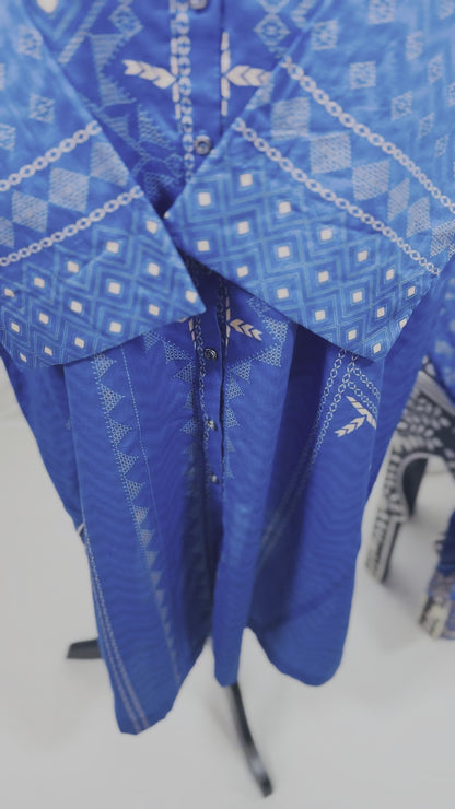 Blue Panel - Nishat