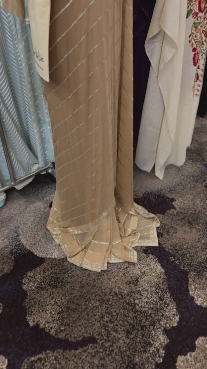 Chiffon Mukesh Saree