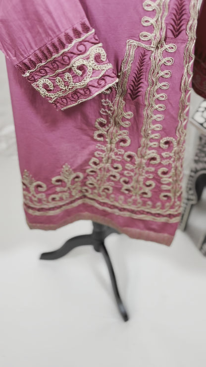 Kurta Pink - Cross Stitch